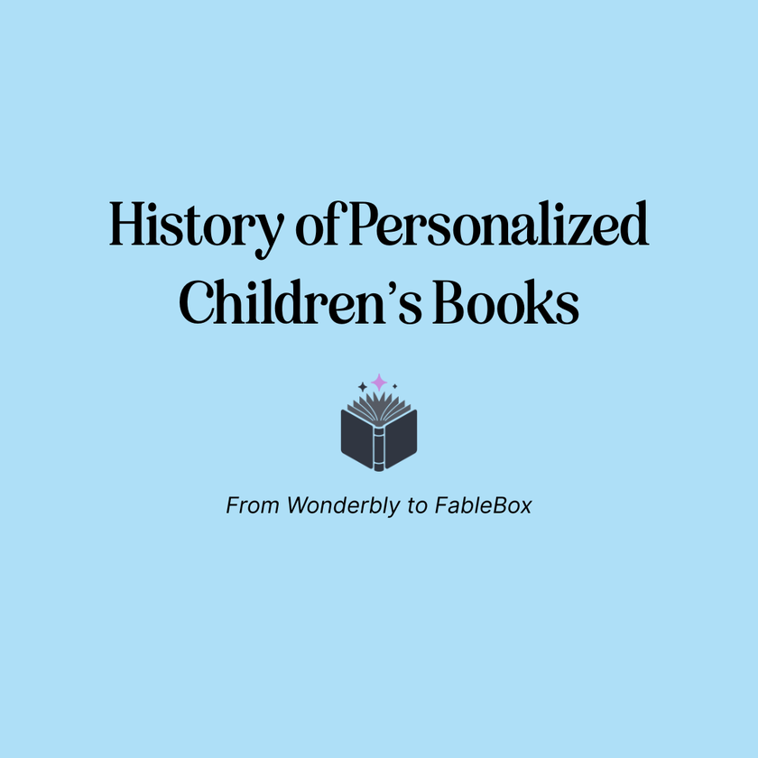 History of Personalized Children’s Books