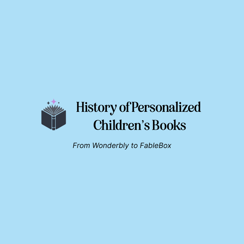 History of Personalized Children’s Books