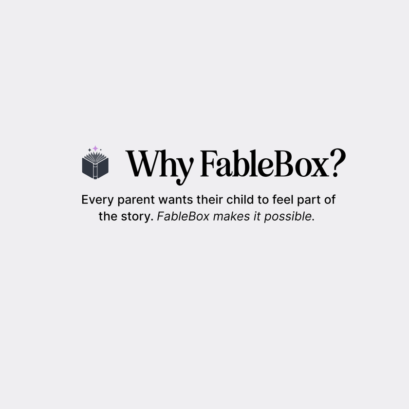 Why FableBox