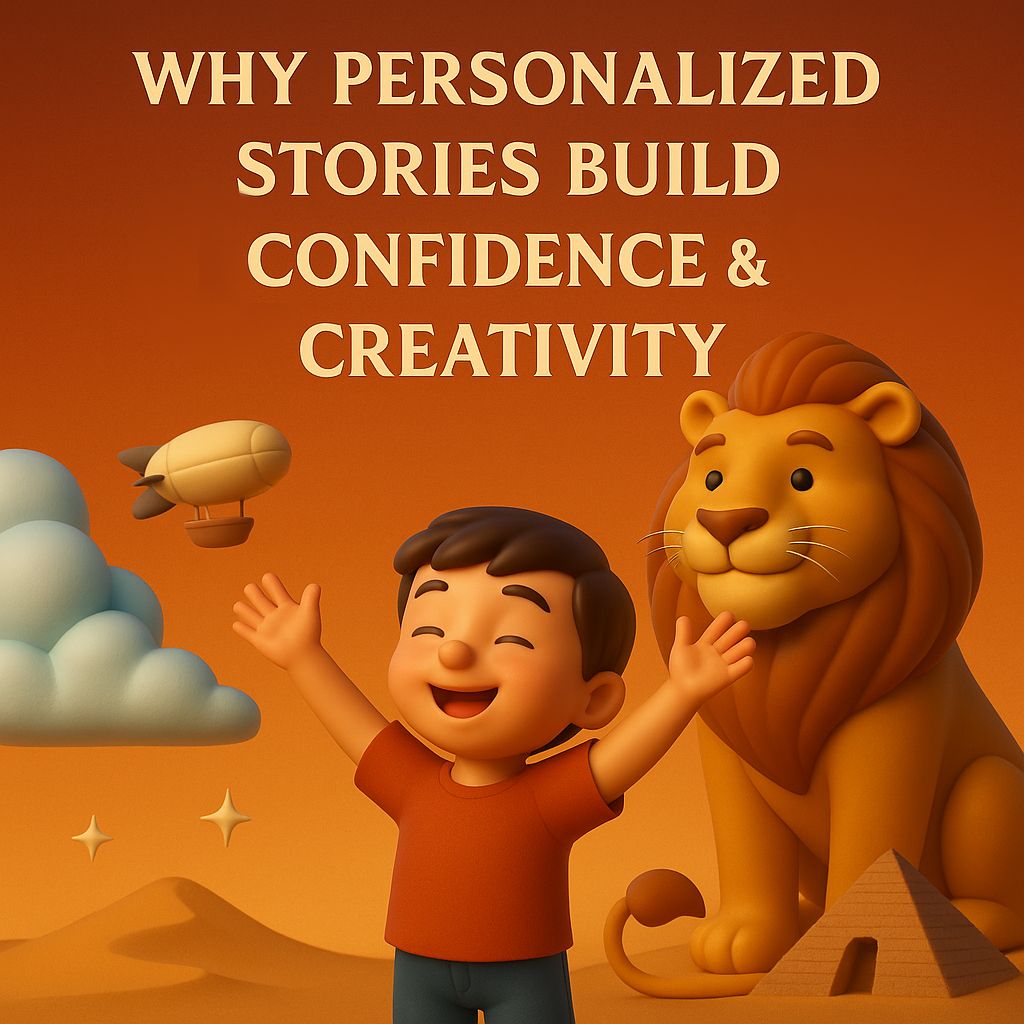 Why Personalized Stories Build Confidence & Creativity