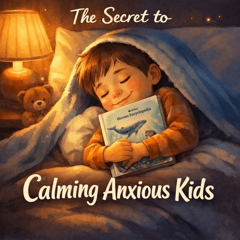 How Personalized Books Help Calm Anxious Children Durin